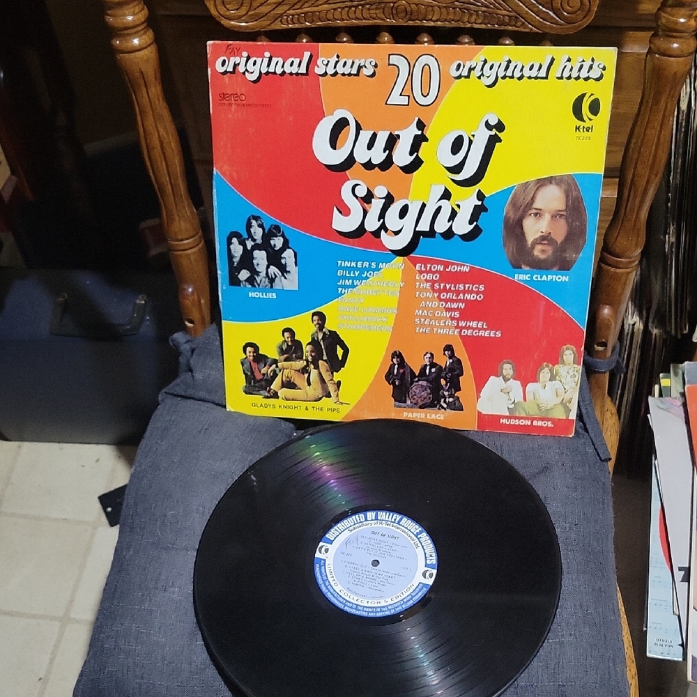 Out of Sight Vinyl Record 1970s